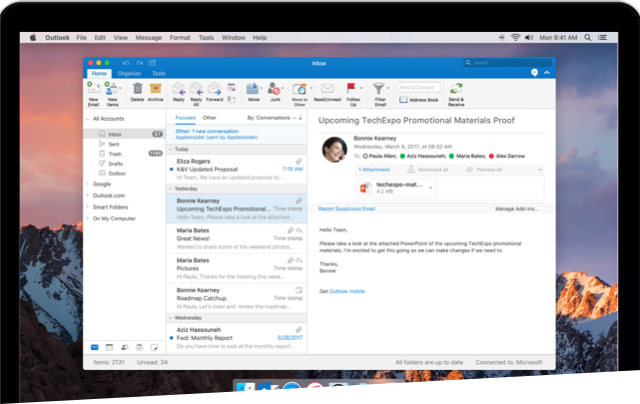 outlook for mac 2016 free